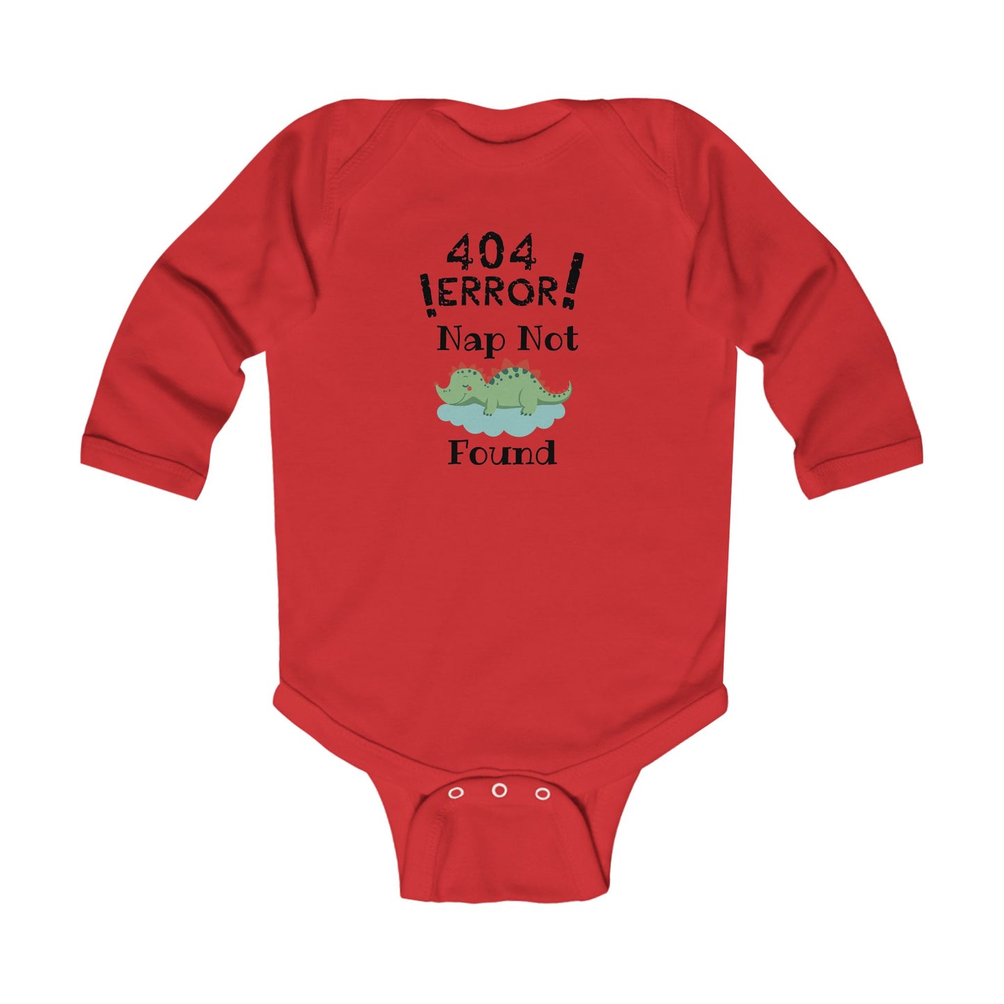 Infant Bodysuit – 404 Error Nap Not Found Cute Baby Onesie