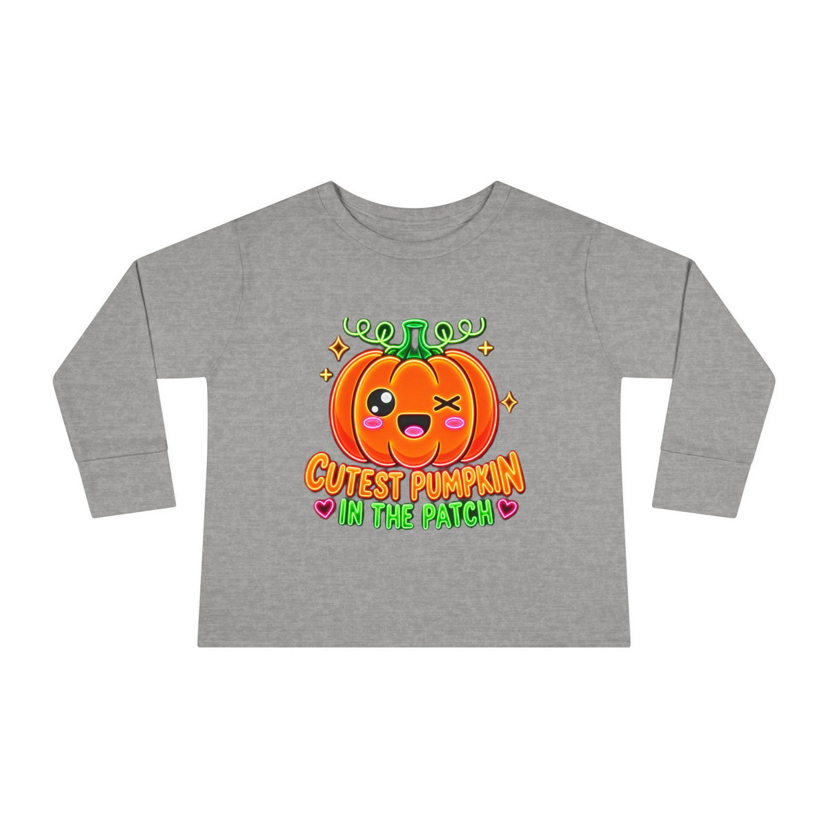 Cutest Pumpkin in the Patch Toddler Long Sleeve Tee