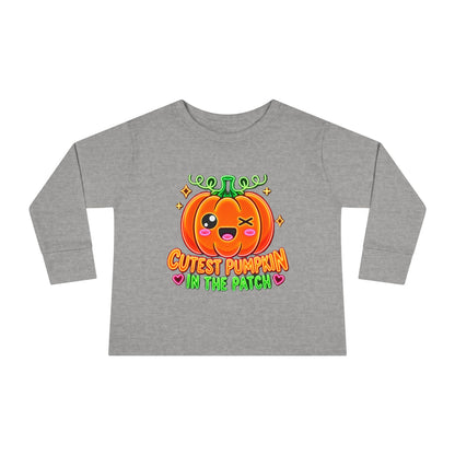 Cutest Pumpkin in the Patch Toddler Long Sleeve Tee