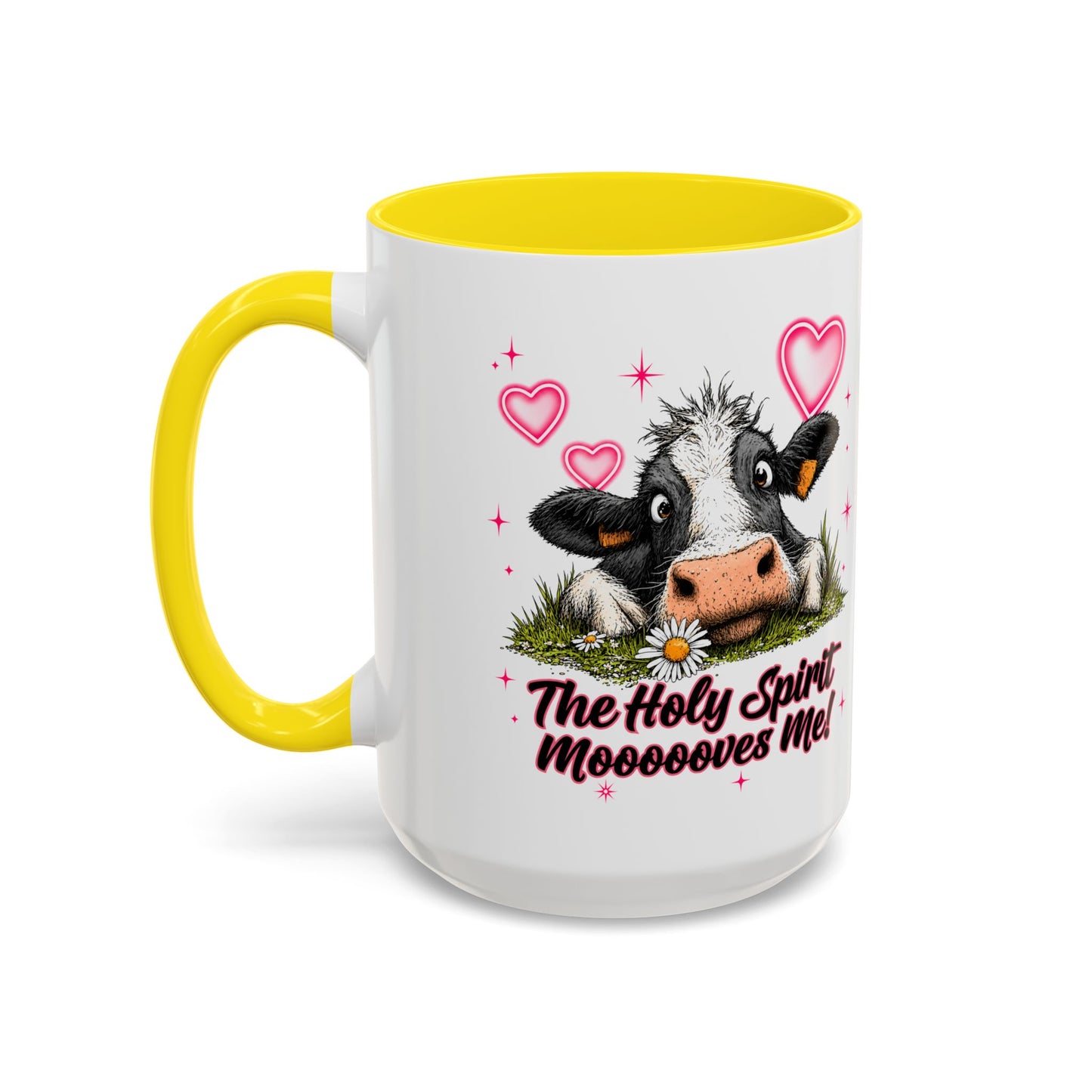 The Holy Spirit Moooves Me Coffee Mug