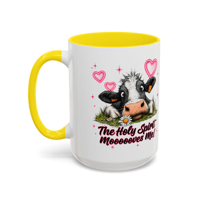 The Holy Spirit Moooves Me Coffee Mug