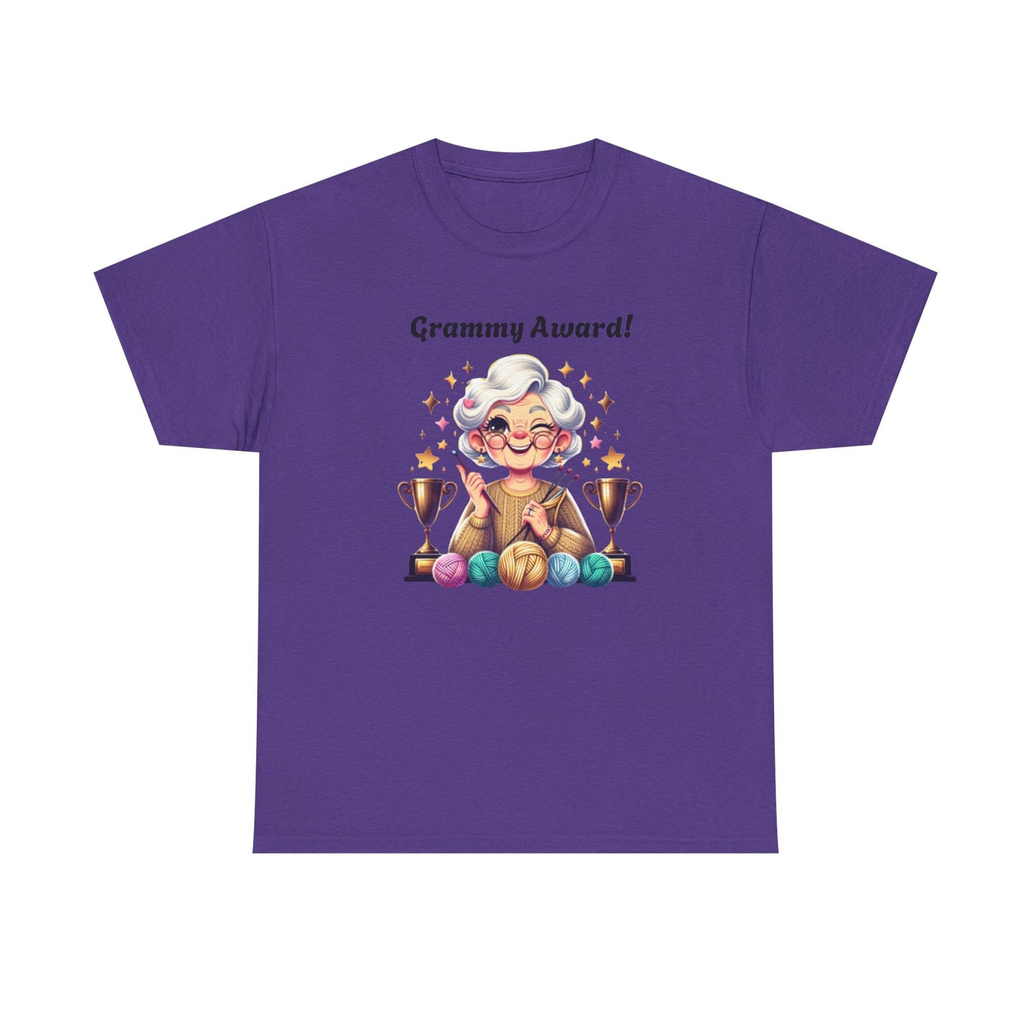 T-Shirt Grammy Award Unisex Heavy Cotton Tee - Celebrate Your Achievements Gift for Grandmothers