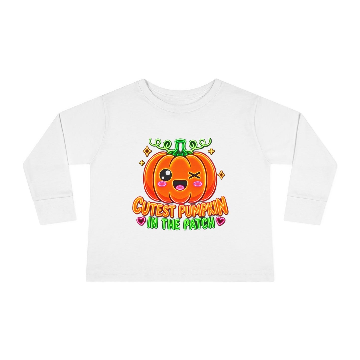 Cutest Pumpkin in the Patch Toddler Long Sleeve Tee