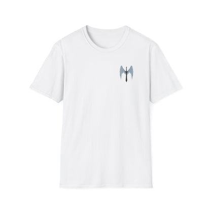 T-Shirt Unisex Softstyle T-Shirt with Inspirational Psalm Design Motivational Tee Christian Apparel Faith-Based Gift Casual Wear
