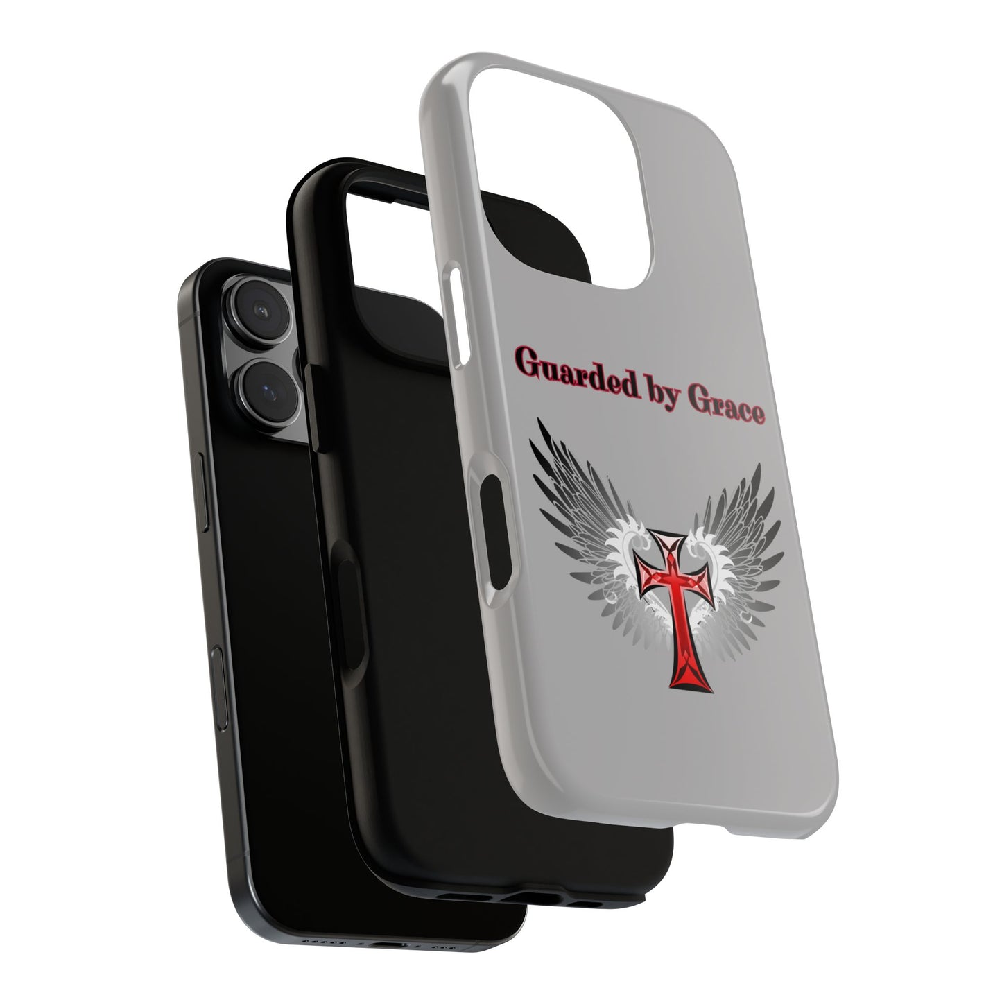 Cell Phone Case with Guardian Angel Design Tough Cases for Protection Spiritual Gifts Unique Accessories Personalized Tech