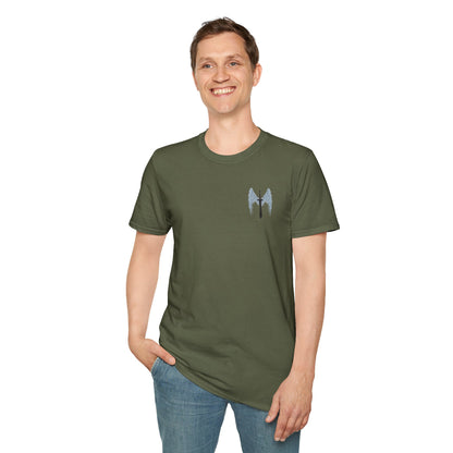 T-Shirt Unisex Softstyle T-Shirt with Inspirational Psalm Design Motivational Tee Christian Apparel Faith-Based Gift Casual Wear
