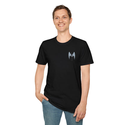 T-Shirt Unisex Softstyle T-Shirt with Inspirational Psalm Design Motivational Tee Christian Apparel Faith-Based Gift Casual Wear