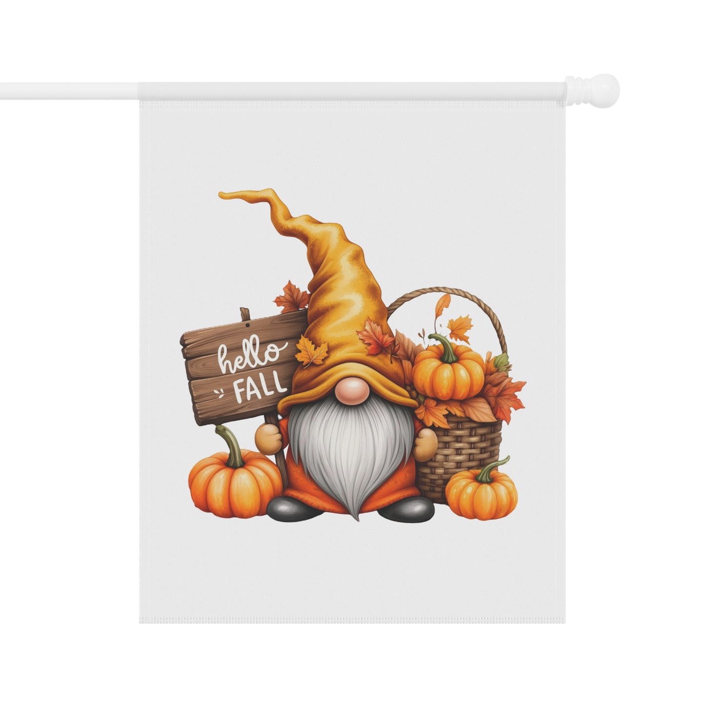 Garden Banner Fall Gnome Autumn Decoration Outdoor Sign Welcome Banner Seasonal Home Decor Thanksgiving Decor