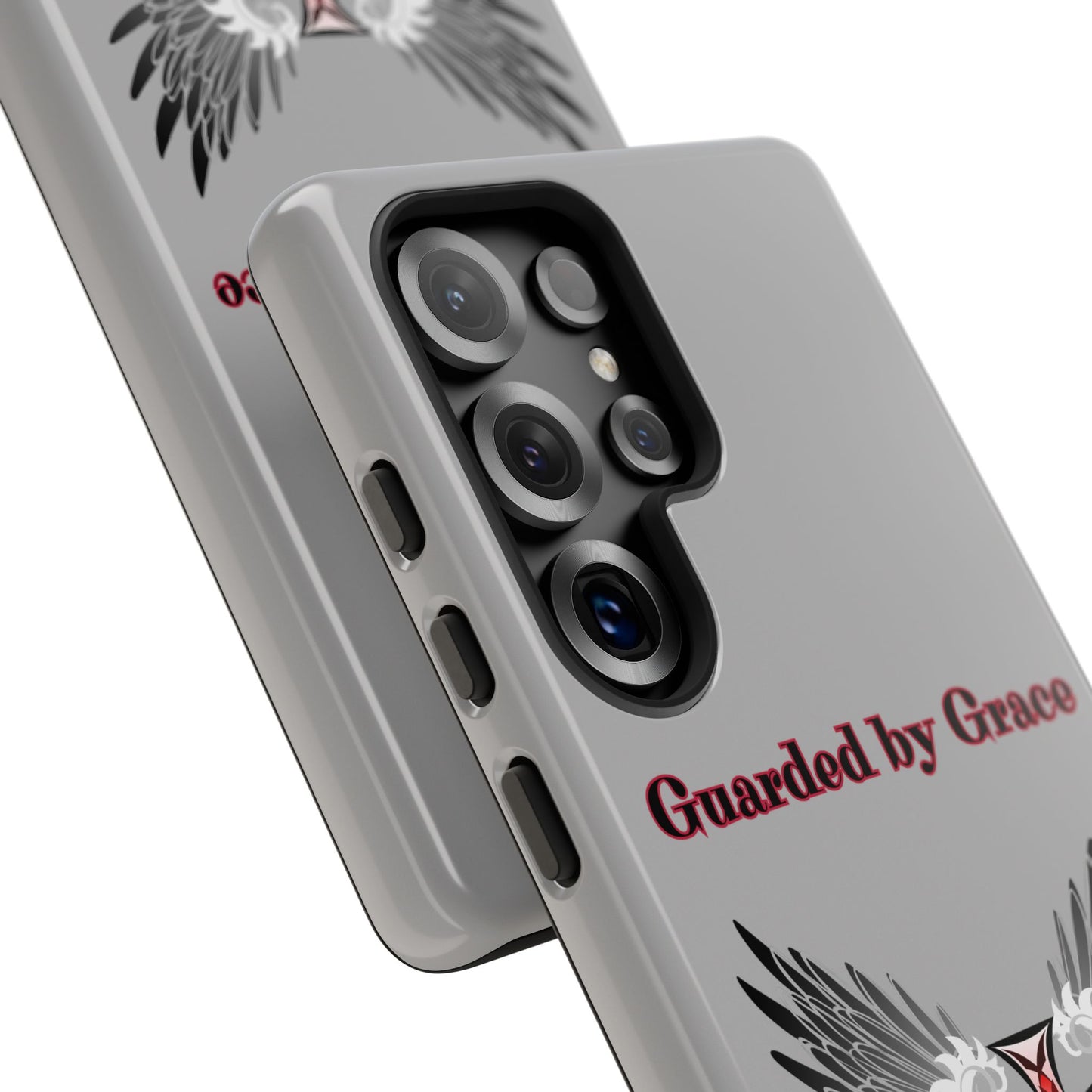 Cell Phone Case with Guardian Angel Design Tough Cases for Protection Spiritual Gifts Unique Accessories Personalized Tech