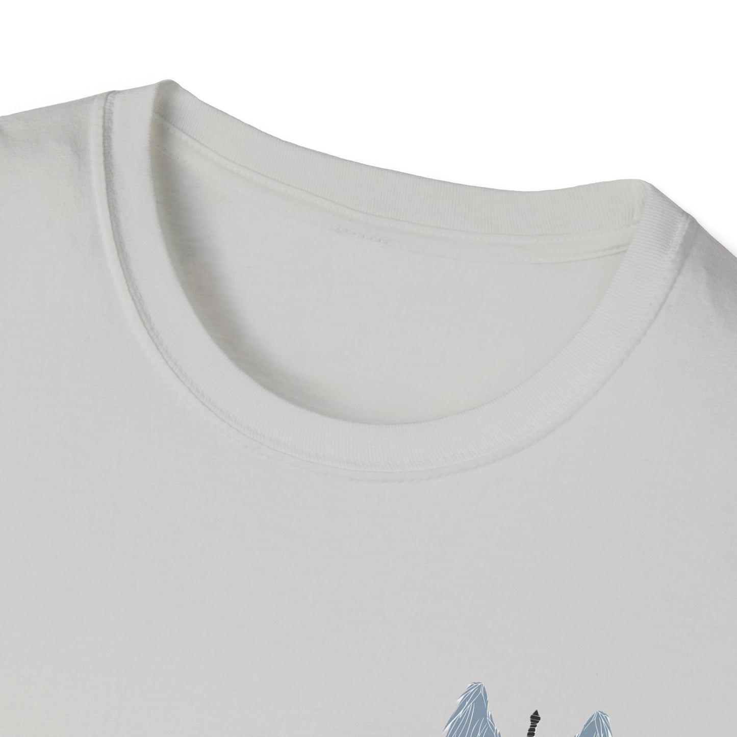 T-Shirt Unisex Softstyle T-Shirt with Inspirational Psalm Design Motivational Tee Christian Apparel Faith-Based Gift Casual Wear