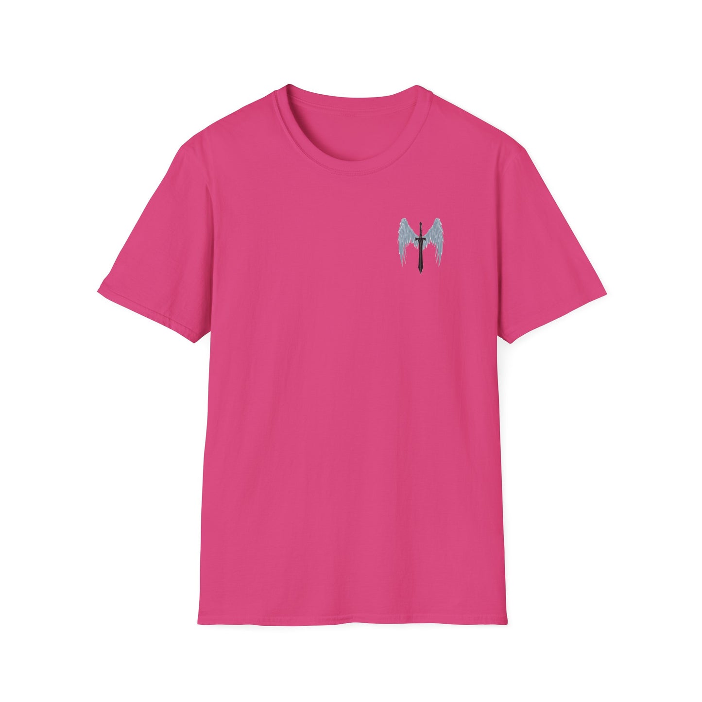 T-Shirt Unisex Softstyle T-Shirt with Inspirational Psalm Design Motivational Tee Christian Apparel Faith-Based Gift Casual Wear