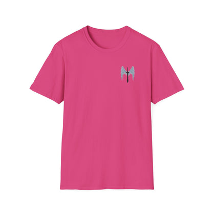 T-Shirt Unisex Softstyle T-Shirt with Inspirational Psalm Design Motivational Tee Christian Apparel Faith-Based Gift Casual Wear