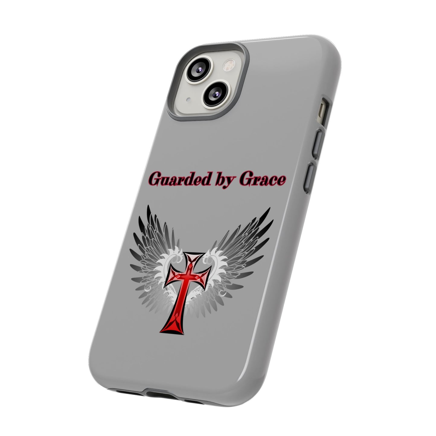 Cell Phone Case with Guardian Angel Design Tough Cases for Protection Spiritual Gifts Unique Accessories Personalized Tech