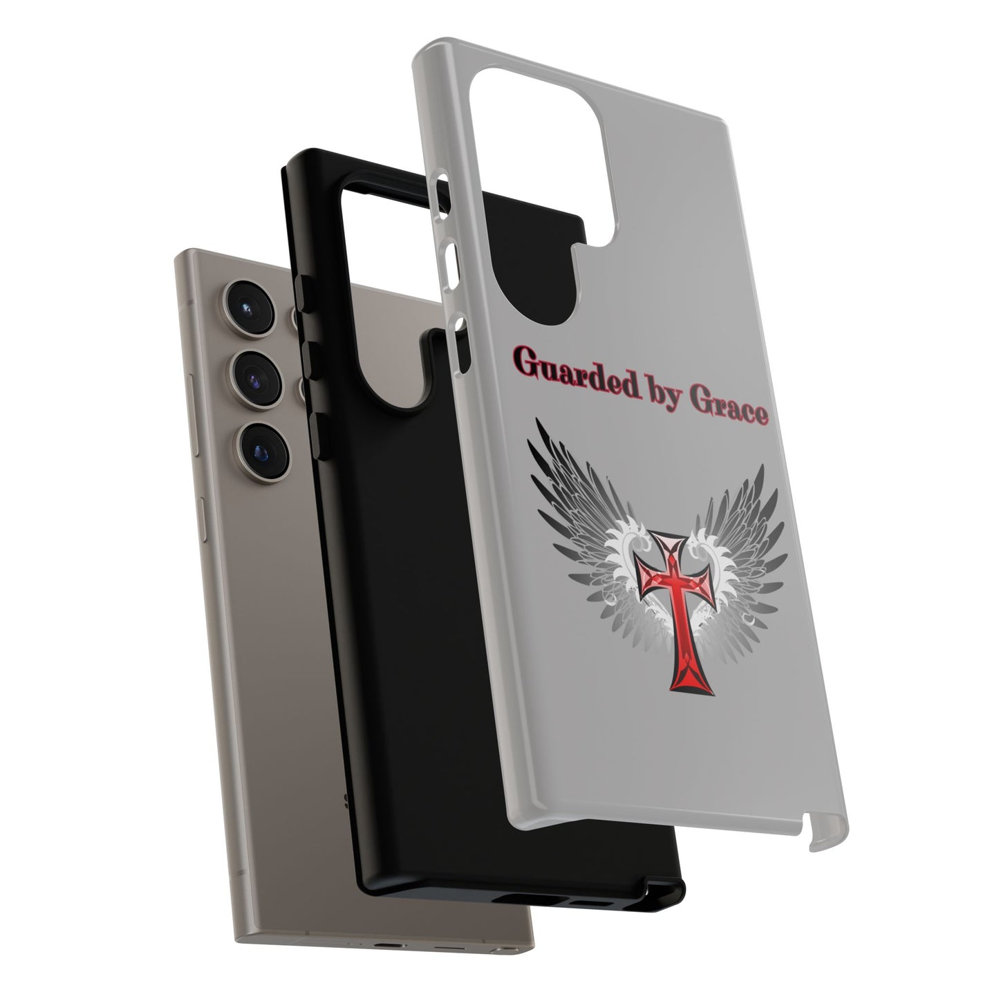 Cell Phone Case with Guardian Angel Design Tough Cases for Protection Spiritual Gifts Unique Accessories Personalized Tech