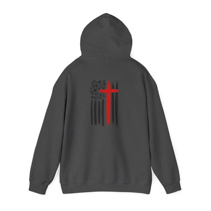 Faith-Inspired Freedom Hoodie, Unisex Sweatshirt for Comfort and Faith, Perfect for Holidays, Gifts, Casual Wear, Spiritual Celebrations