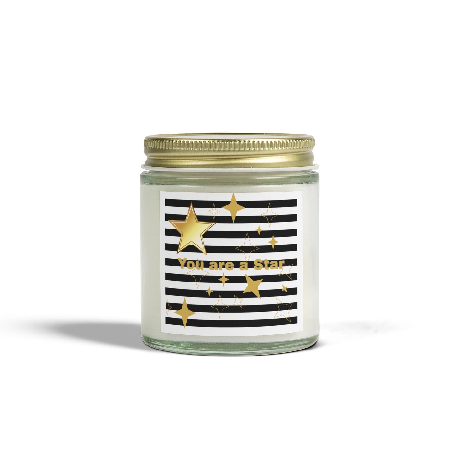 Starry Night Scented Candle - Coconut Apricot Wax Cozy Home Decor Gift for Her Relaxation Aromatherapy Birthday Gift Fragrant Tranquil Ambiance