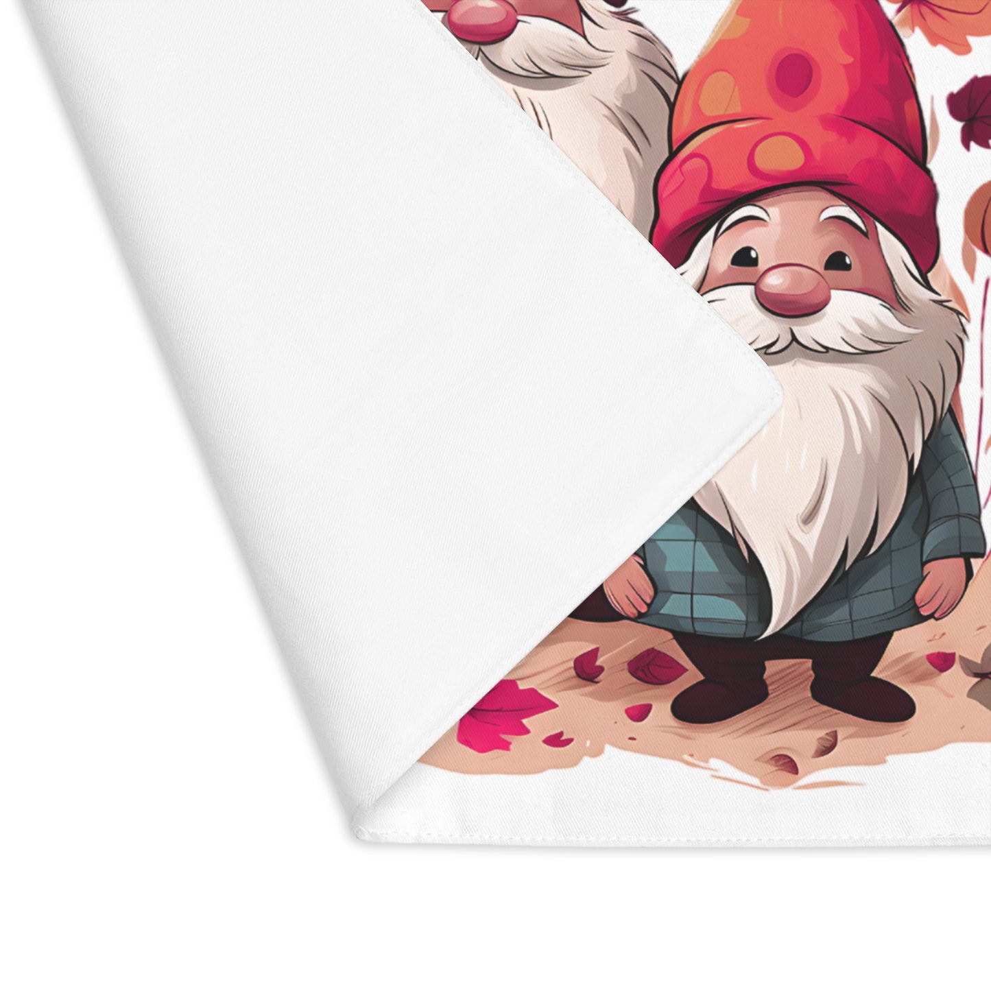 Placemat Cozy Fall Table Decor Thanksgiving Gnome Table Setting Cute Gnome Kitchen Accessory Seasonal Dining Decor Autumn Gnome