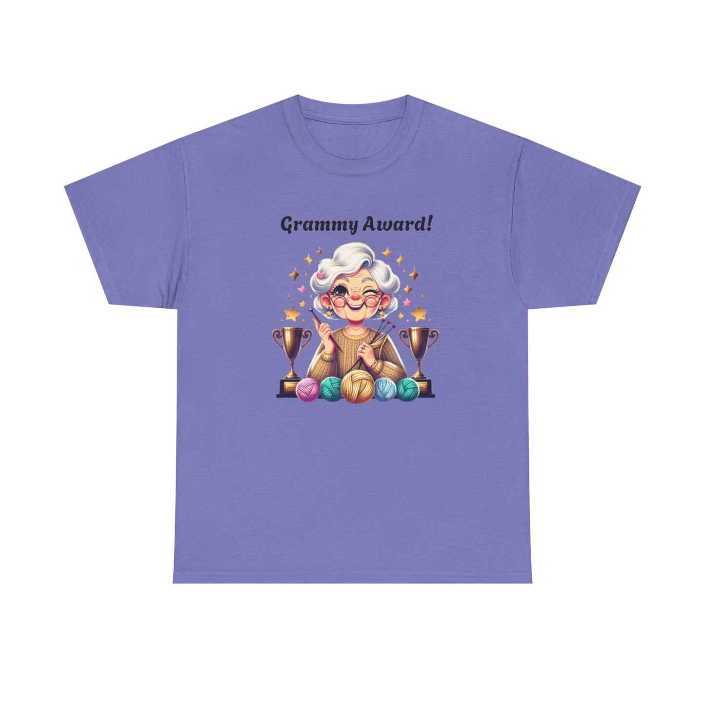 T-Shirt Grammy Award Unisex Heavy Cotton Tee - Celebrate Your Achievements Gift for Grandmothers