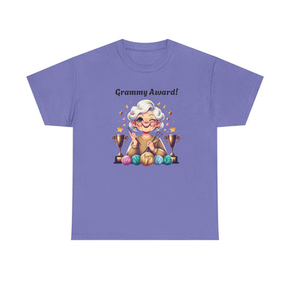 T-Shirt Grammy Award Unisex Heavy Cotton Tee - Celebrate Your Achievements Gift for Grandmothers