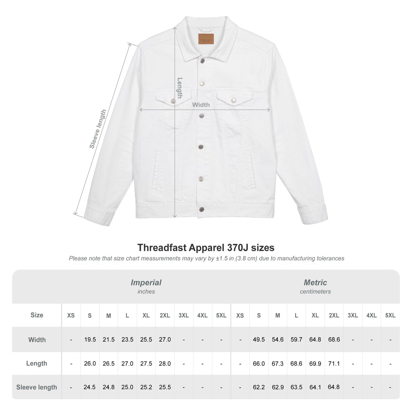 Denim Jacket Embroidered Unisex Denim Jacket Boho Style Jacket Denim Outerwear for Him Casual Jacket Unique Gift for Her