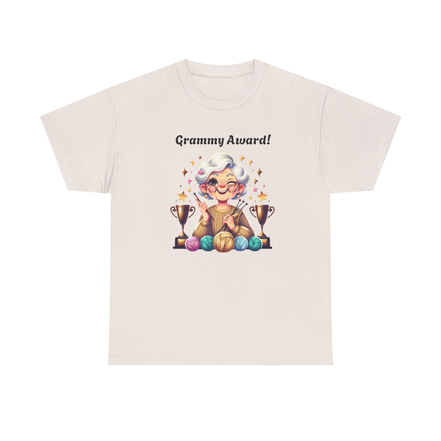 T-Shirt Grammy Award Unisex Heavy Cotton Tee - Celebrate Your Achievements Gift for Grandmothers