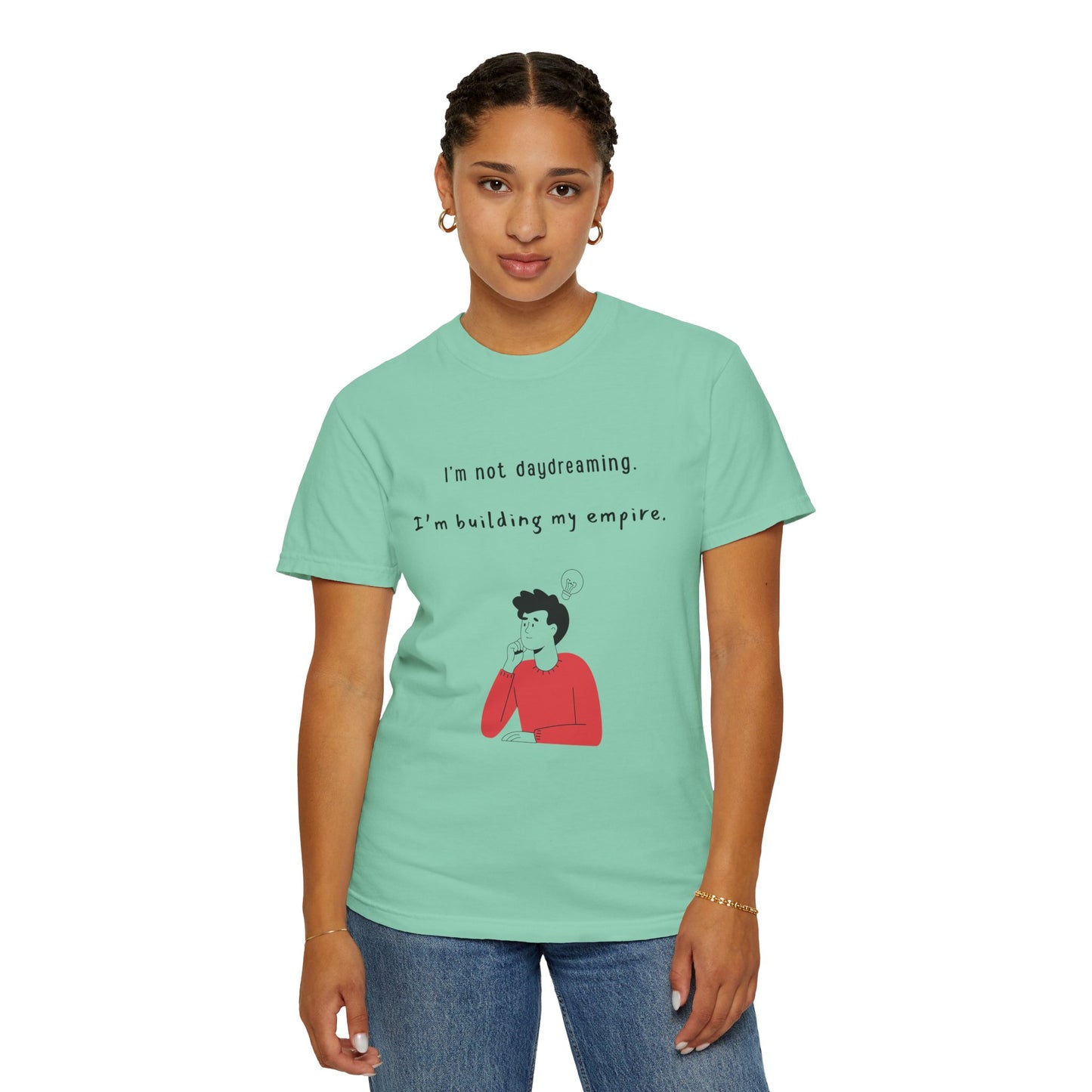 T-Shirt Empowered Entrepreneur T-Shirt Motivational Tee Work from Home Shirt Business Inspiration Apparel Gifts for Entrepreneurs
