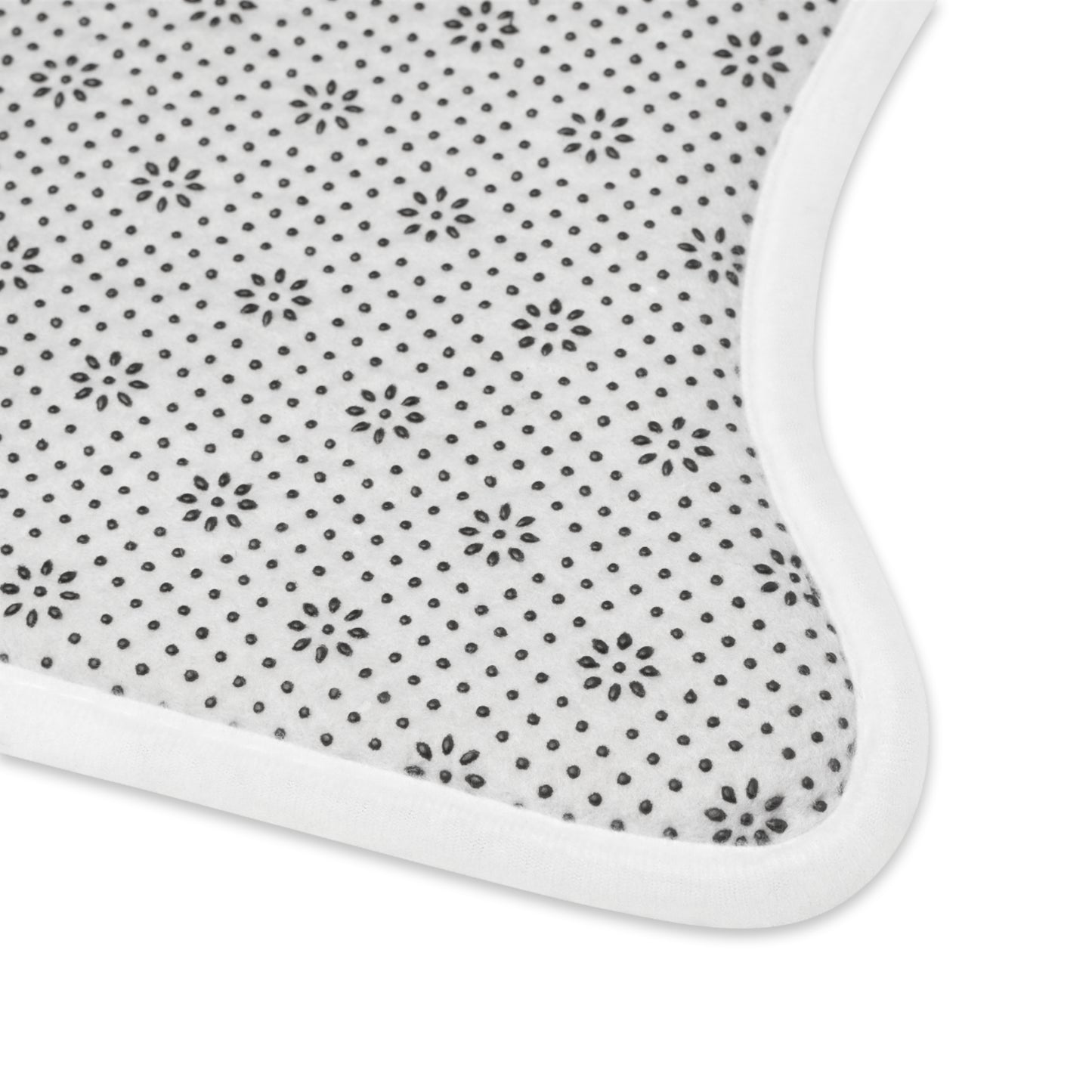 Pet Feeding Mat with Cute Dog Bones and Paws Perfect For Pet Lovers None Slip Floor Protection For Feeding Station