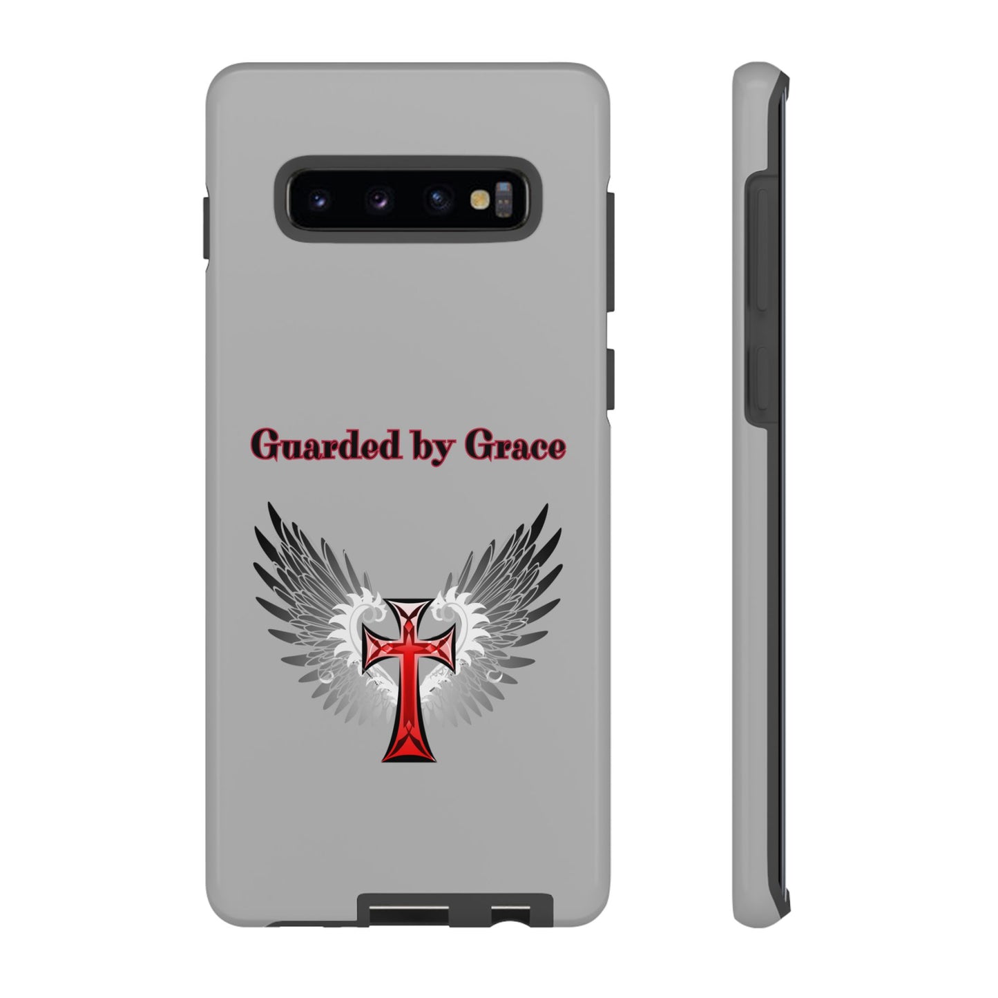 Cell Phone Case with Guardian Angel Design Tough Cases for Protection Spiritual Gifts Unique Accessories Personalized Tech