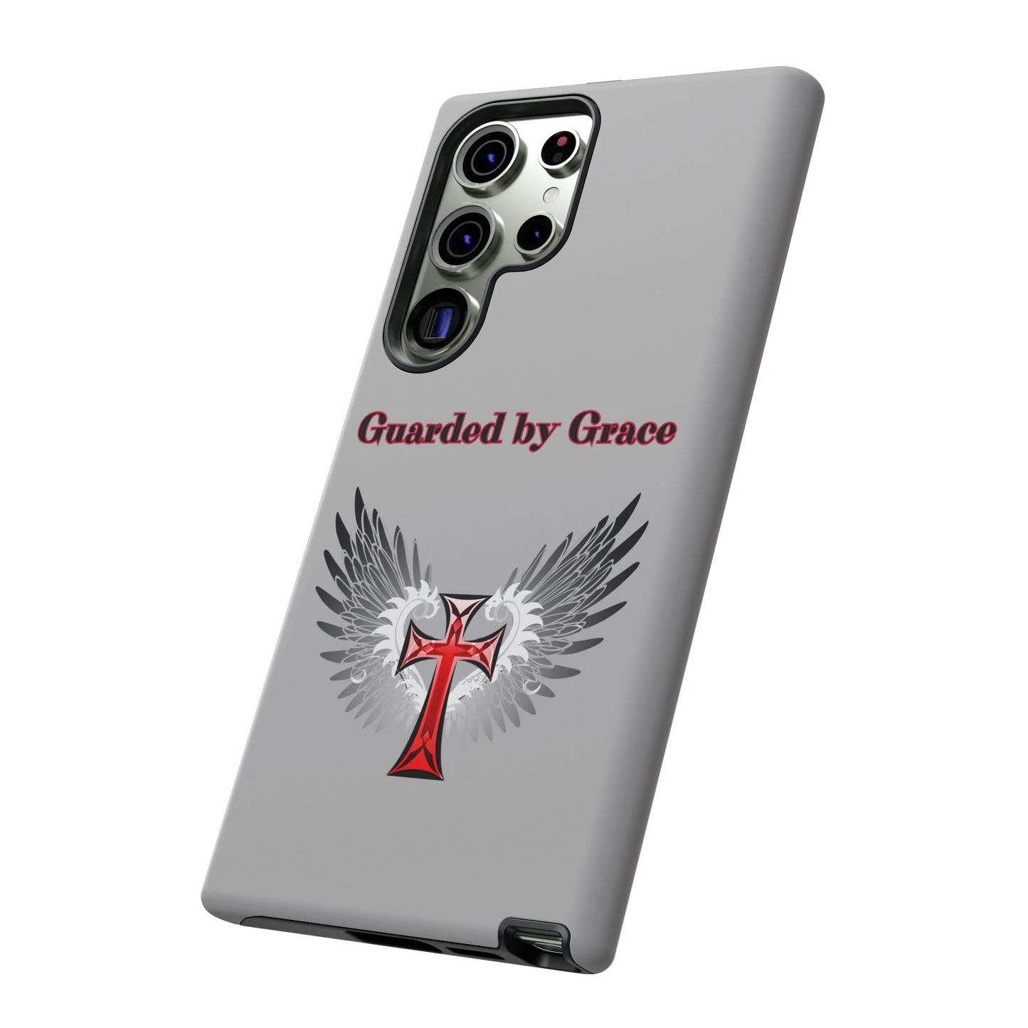 Cell Phone Case with Guardian Angel Design Tough Cases for Protection Spiritual Gifts Unique Accessories Personalized Tech