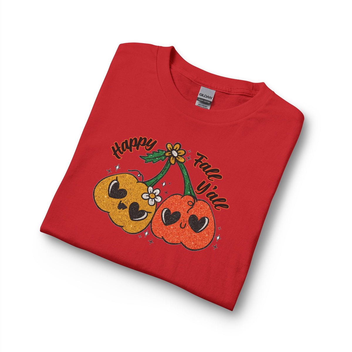 Happy Fall Y'all Pumpkin Long Sleeve Tee