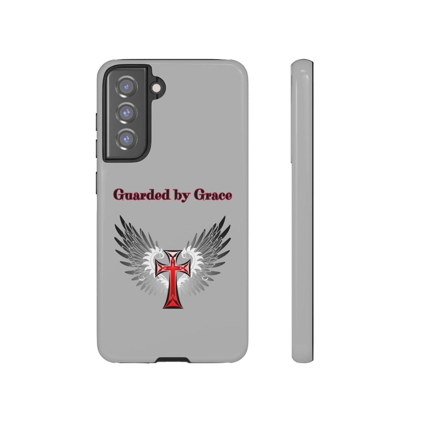 Cell Phone Case with Guardian Angel Design Tough Cases for Protection Spiritual Gifts Unique Accessories Personalized Tech