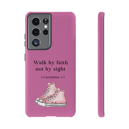 Cellphone Cae Faith-Inspired Phone Case Inspirational Gift Bible Verse Accessory Pink Converse Design Christian Phone Cover
