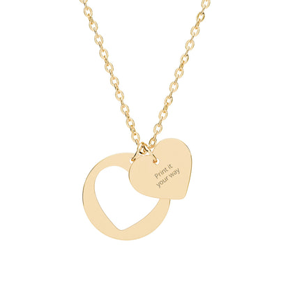 Heart Cutout Necklace