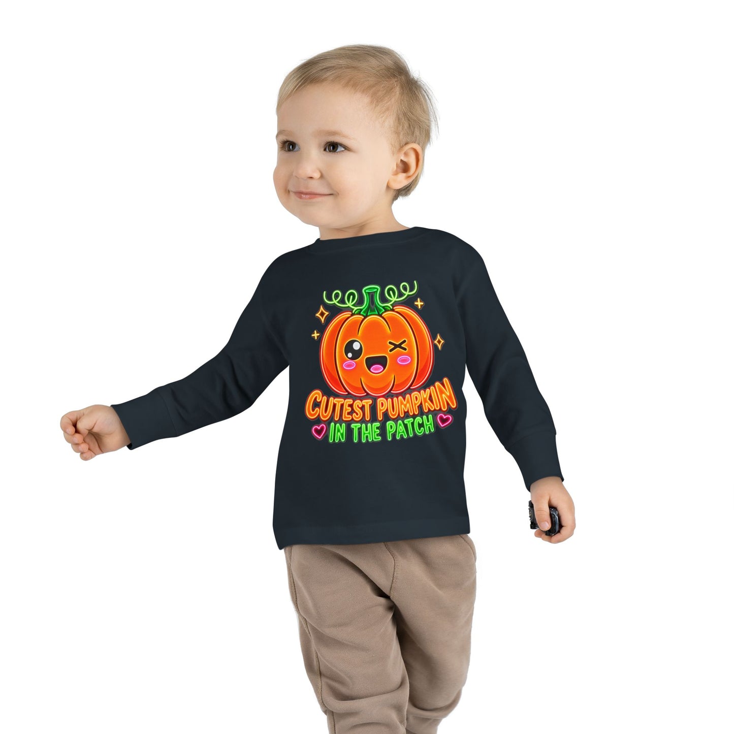 Cutest Pumpkin in the Patch Toddler Long Sleeve Tee