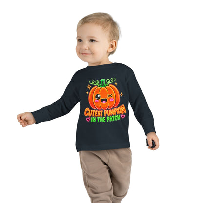 Cutest Pumpkin in the Patch Toddler Long Sleeve Tee