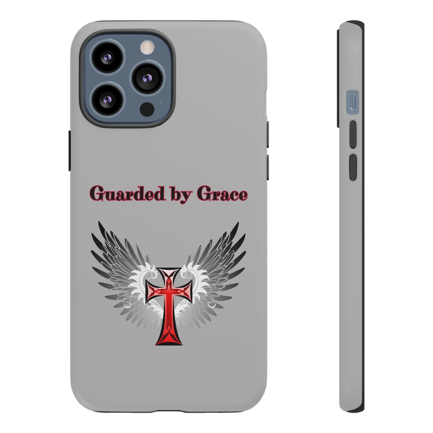 Cell Phone Case with Guardian Angel Design Tough Cases for Protection Spiritual Gifts Unique Accessories Personalized Tech