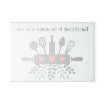 Farmhouse Kitchen Cutting Board Perfect for Home Chefs Housewarming Gifts Cooking Lovers Kitchen Decor Unique Gift Idea Charming cutting Board