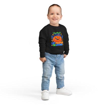 Lil' Pumpkin Big Attitude Toddler Sweatshirt