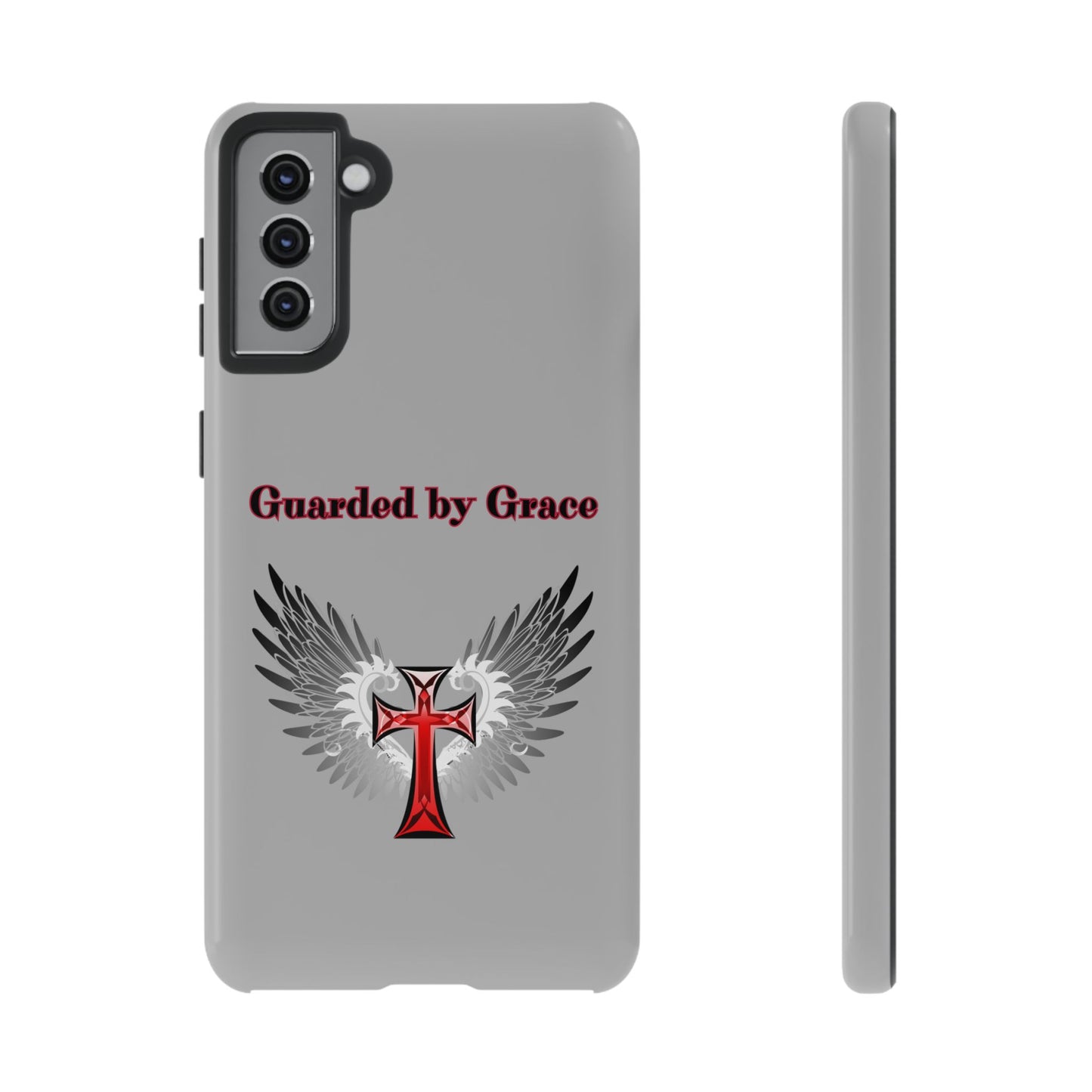 Cell Phone Case with Guardian Angel Design Tough Cases for Protection Spiritual Gifts Unique Accessories Personalized Tech