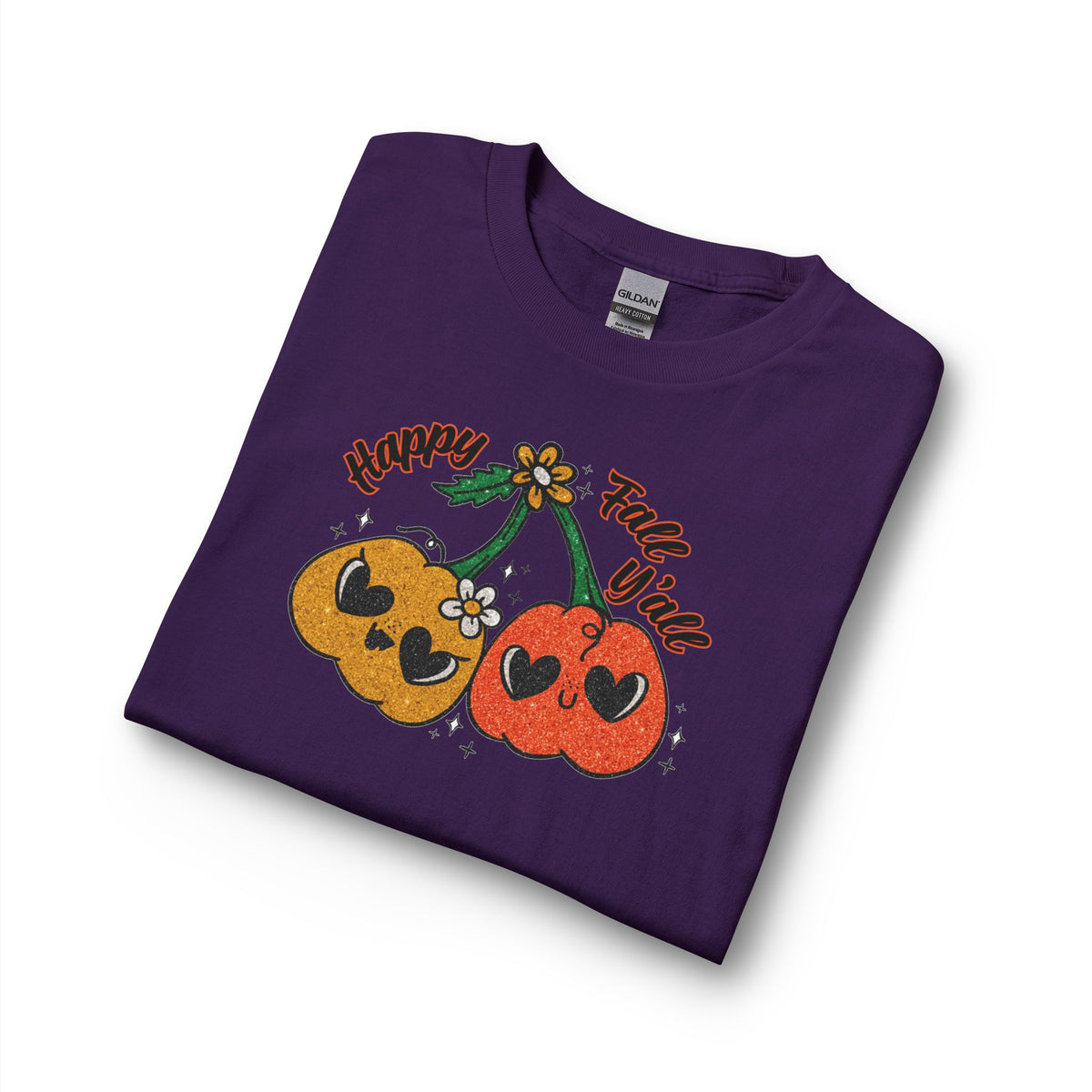 Happy Fall Y'all Pumpkin Long Sleeve Tee