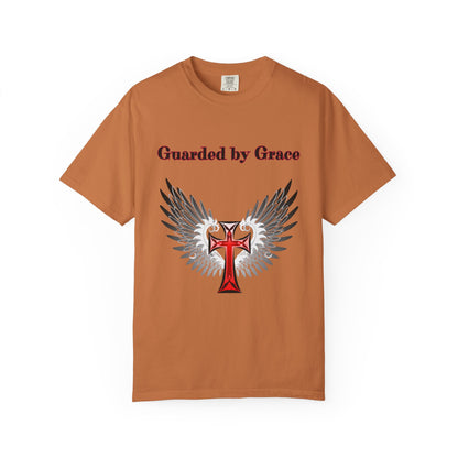 T-Shirt Guarded by Grace Unisex T-Shirt with Wings Design Christian Apparel Unique Gift Faith-based Fashion Inspirational SpiritualTee