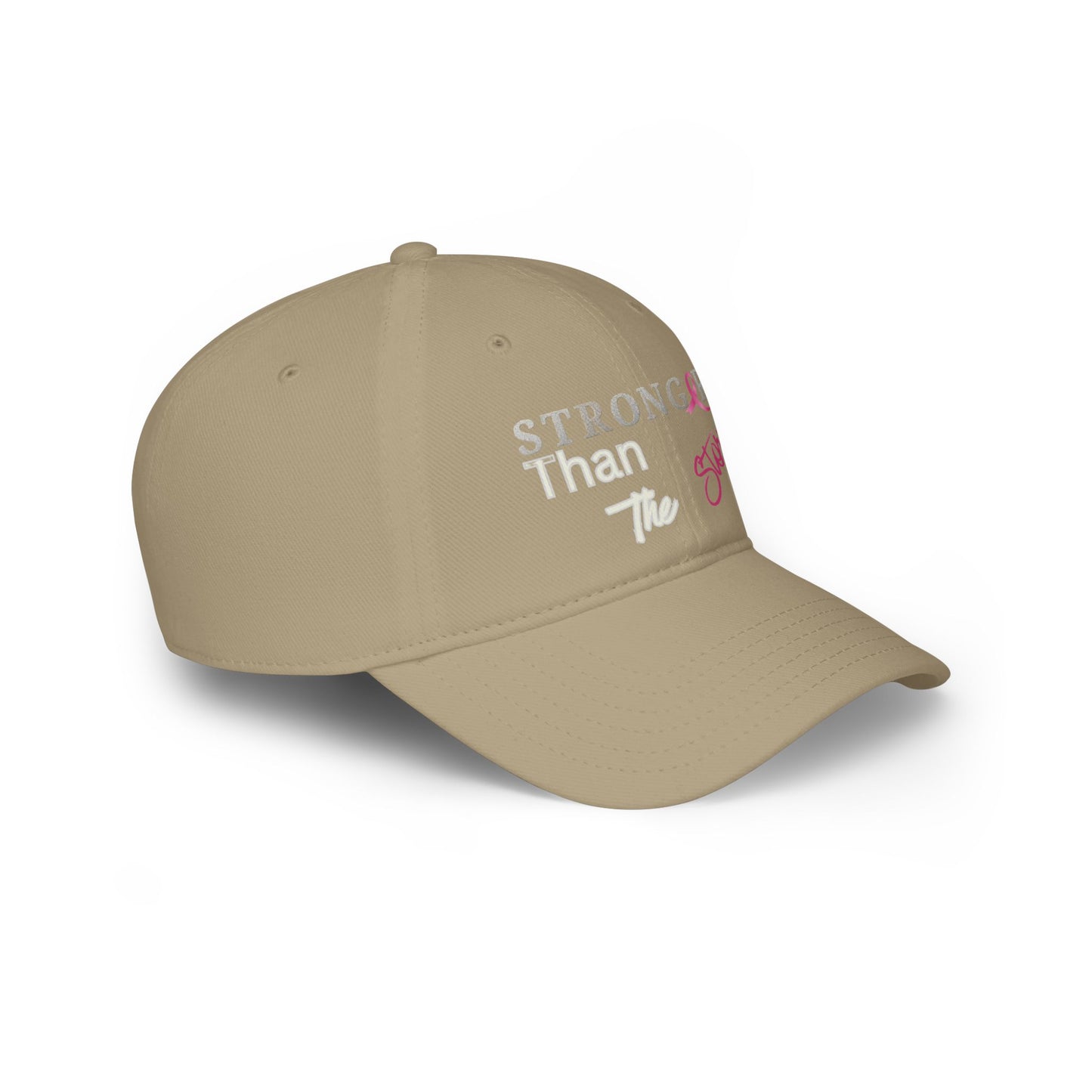 Baseball Cap Empowering Low Profile Pink Ribbon Gear Cancer Survivor Awareness Hat Supportive Gifts Everyday Fashion