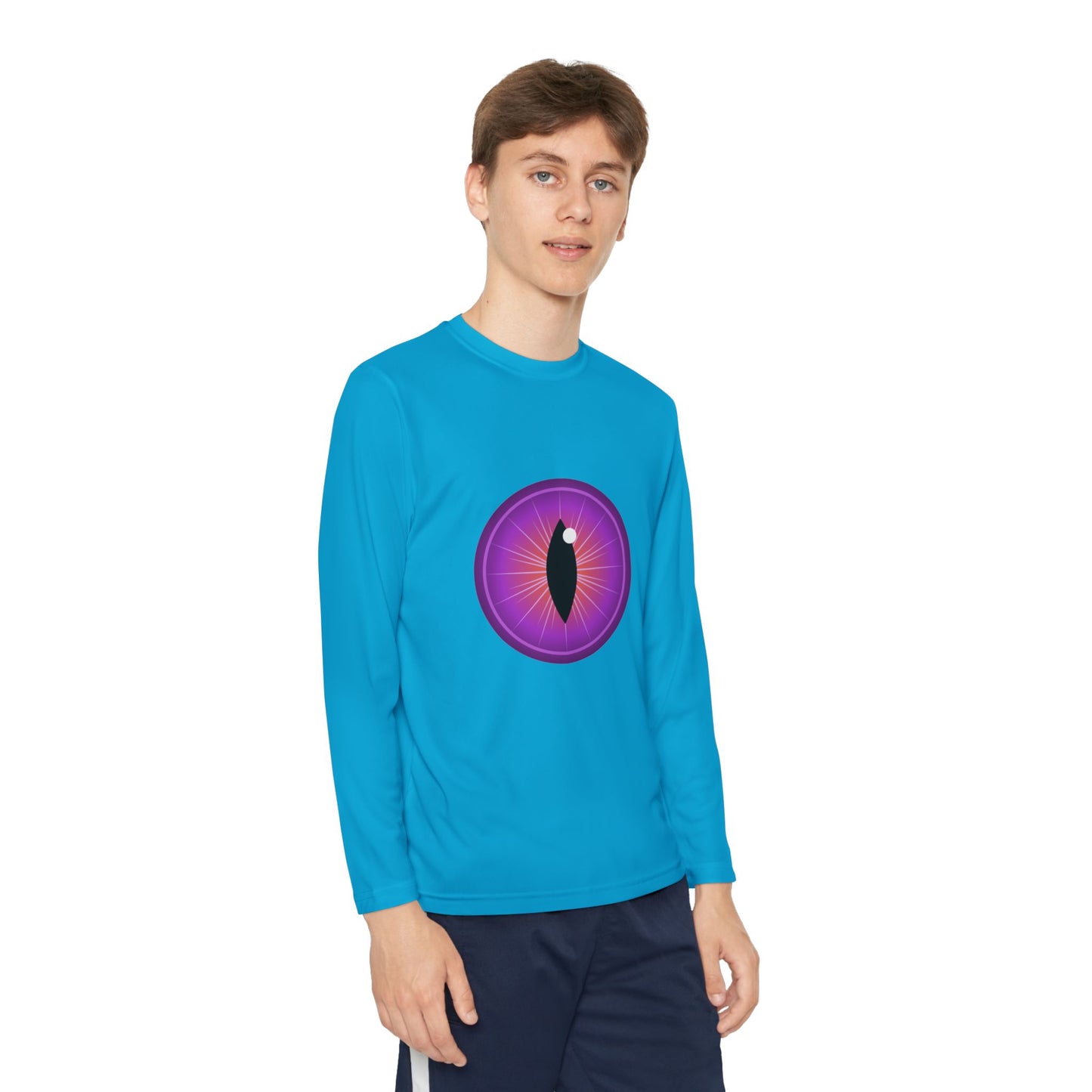 T-Shirt Youth Long Sleeve Monster-Inspired Tee Fun Shirt for Kids Perfect for Halloween Costume Wear Everyday Comfort Cool Graphic T