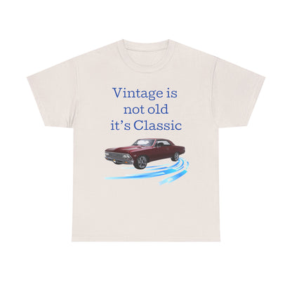T-Shirt Vintage Classic Car Tee - Perfect for Car Enthusiasts Gift for Him/Her, Casual Wear, Everyday Style, Retro Vibe