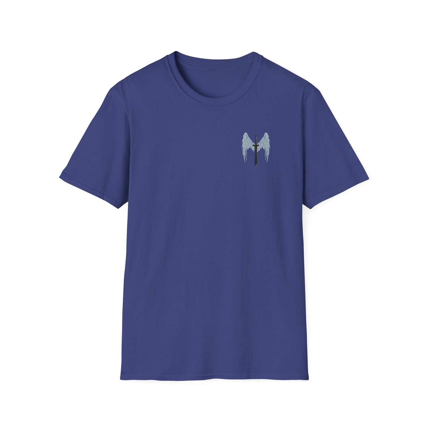 T-Shirt Unisex Softstyle T-Shirt with Inspirational Psalm Design Motivational Tee Christian Apparel Faith-Based Gift Casual Wear