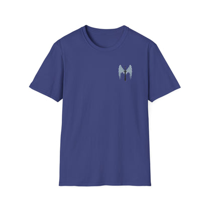 T-Shirt Unisex Softstyle T-Shirt with Inspirational Psalm Design Motivational Tee Christian Apparel Faith-Based Gift Casual Wear