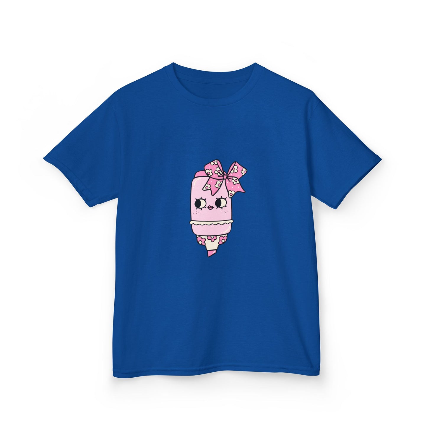 T-Shirt Kids Heavy Cotton™ Tee Fun Graphic Cute School Shirt Everyday Wear Coquette Design