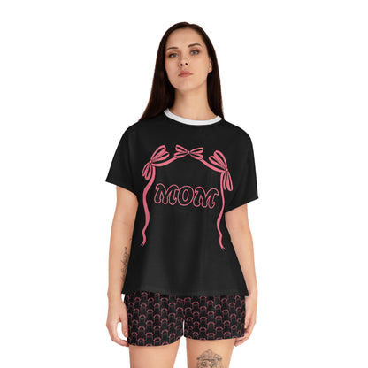 Pajama Set Mom' Design for Relaxing Nights Cozy Women's Short Cute Gift For Mom