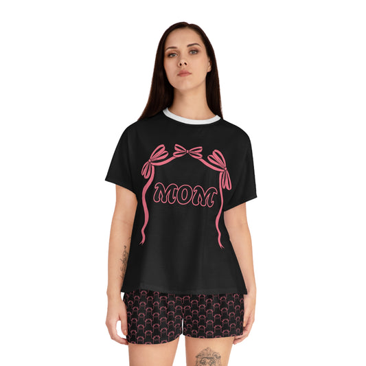 Pajama Set Mom' Design for Relaxing Nights Cozy Women's Short Cute Gift For Mom
