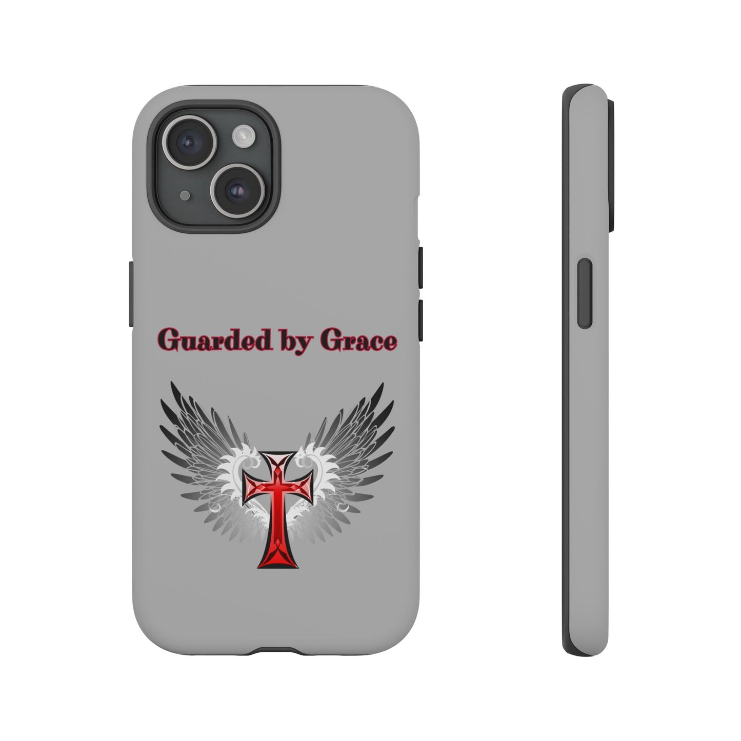 Cell Phone Case with Guardian Angel Design Tough Cases for Protection Spiritual Gifts Unique Accessories Personalized Tech